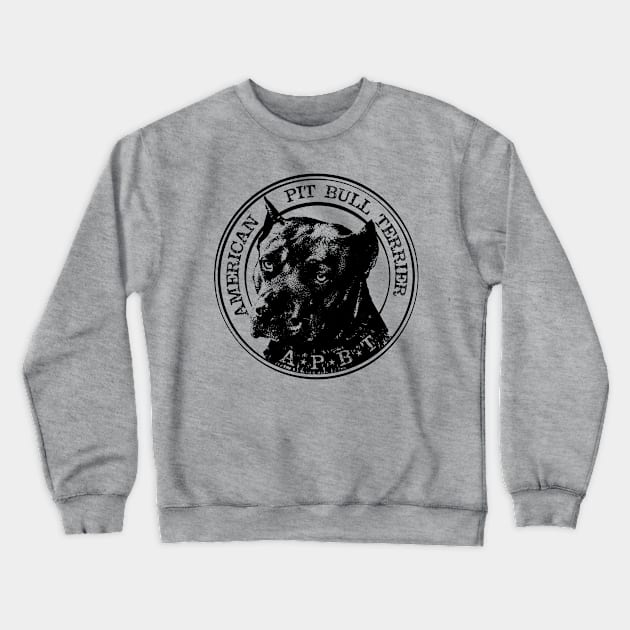 American Pit Bull Terrier - APBT Crewneck Sweatshirt by Nartissima